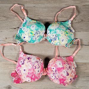 Set of Flower Bras